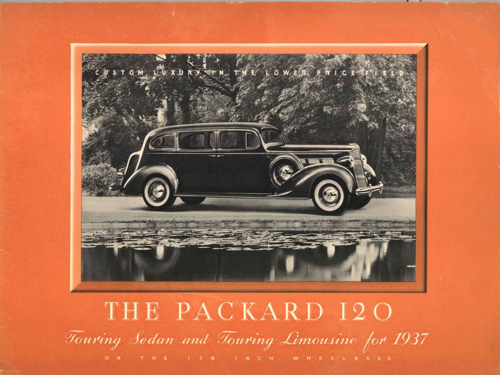 1937 Packard 120 Brochure